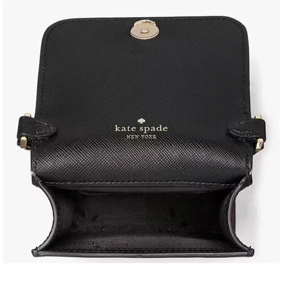 🌹NWT Kate Spade NY Saffiano Ditsy Rose Toss North South Phone Crossbody KE641🌹 - Picture 10 of 14